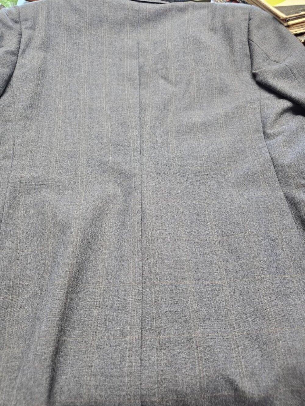 Cricketeer Blazer Suit Jacket Coat Gray Men's Size 42 Regular - Picture 6 of 6
